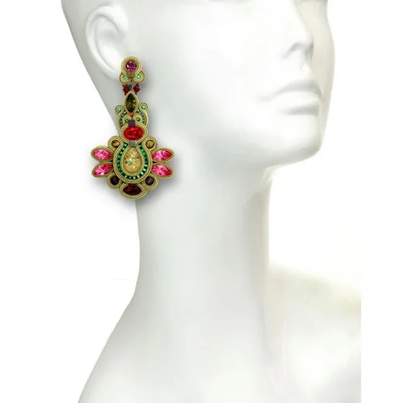 Dori Csengeri Swarovski crystal earrings